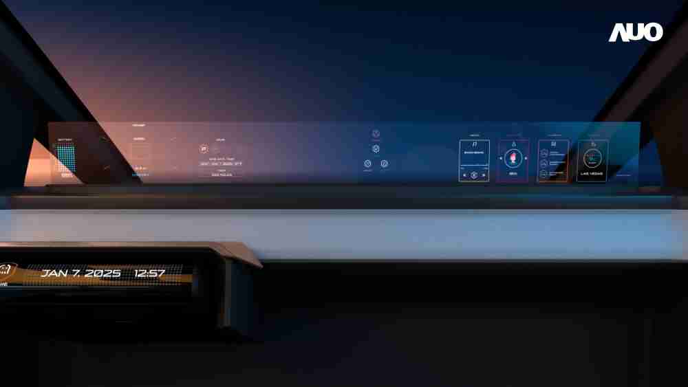 牛牛游戏无界透明显示接口(Horizon Image Glass)透过车运算方案整合仪表板、、、、中控台及副驾显示器，，一体式全景呈现，，提供乘用者清晰的前方视野、、行车必要信息与娱乐功能